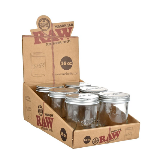 RAW MANSON JAR 6CT 10OZ