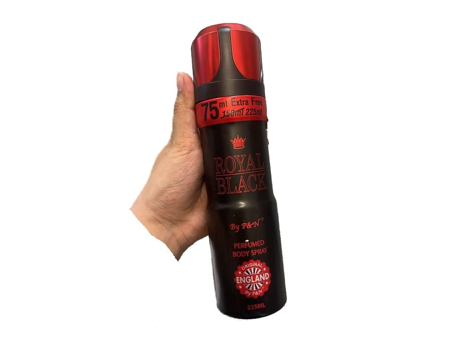 BIG BODY SPRAY ROYAL BLACK 1CT