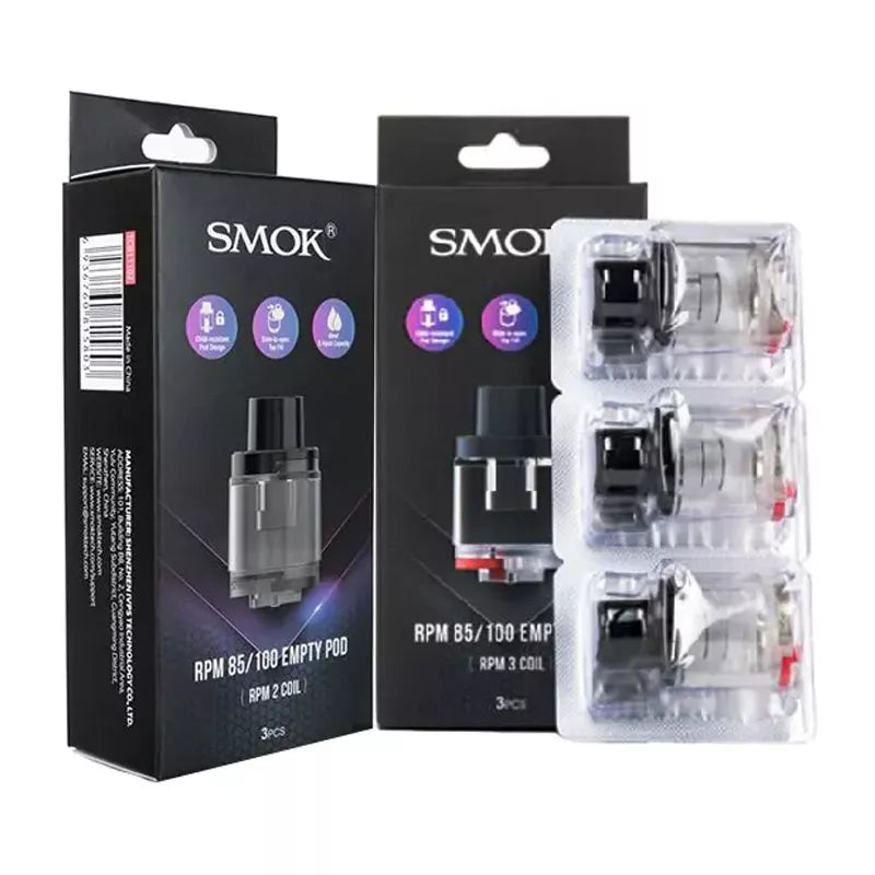 SMOK RPM 85/100 EMPTY POD 3CT