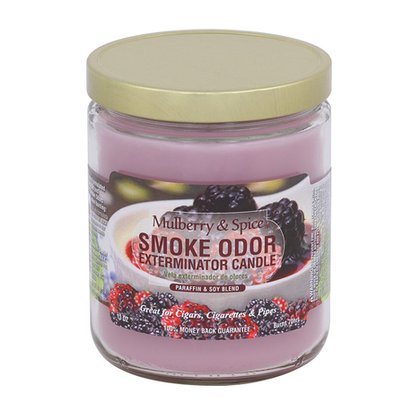 SMOKE ODOR CNDL MULBERRY AND SPACE 13OZ