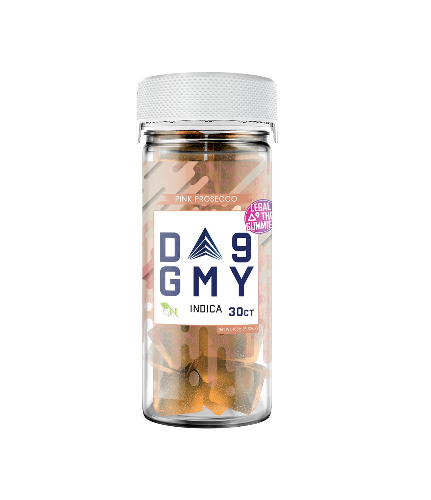 AGFN D9 GUMMY 30CT PINK PROSECCO INDICA 810MG