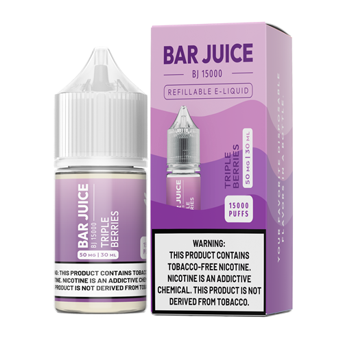 BAR JUICE TRIPPLE BERRIES 50MG 30ML