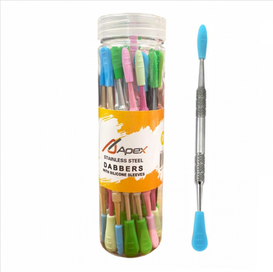 APEX METAL DABBERS WITH SILICONE DB24