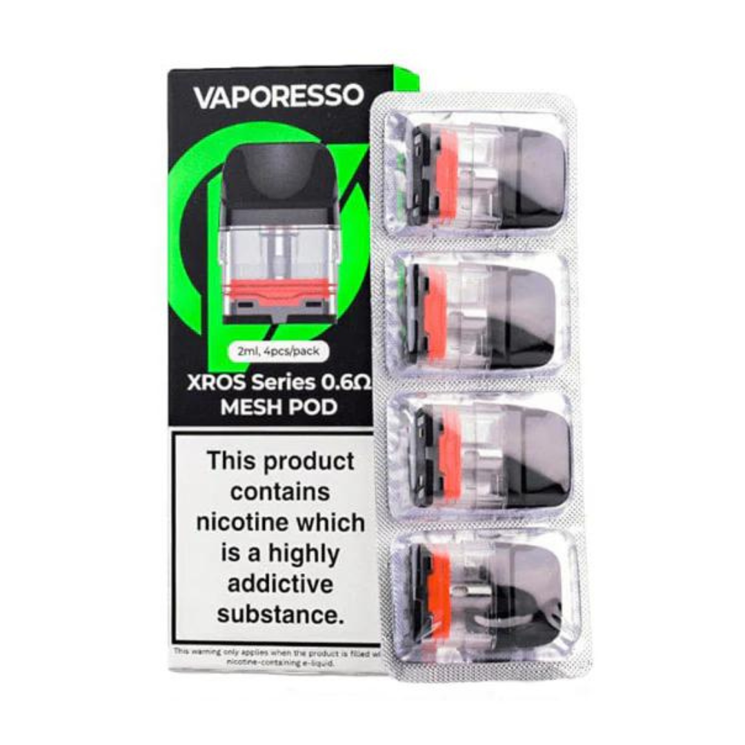 VAPORESSO XROS PODS COREX COIL 3ML 0.6OHM 4CT