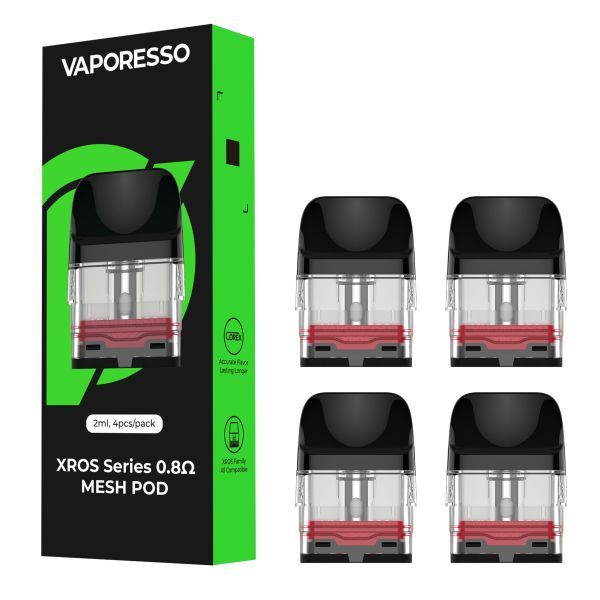 VAPORESSO XROS 0.8 MESHED POD 2ML