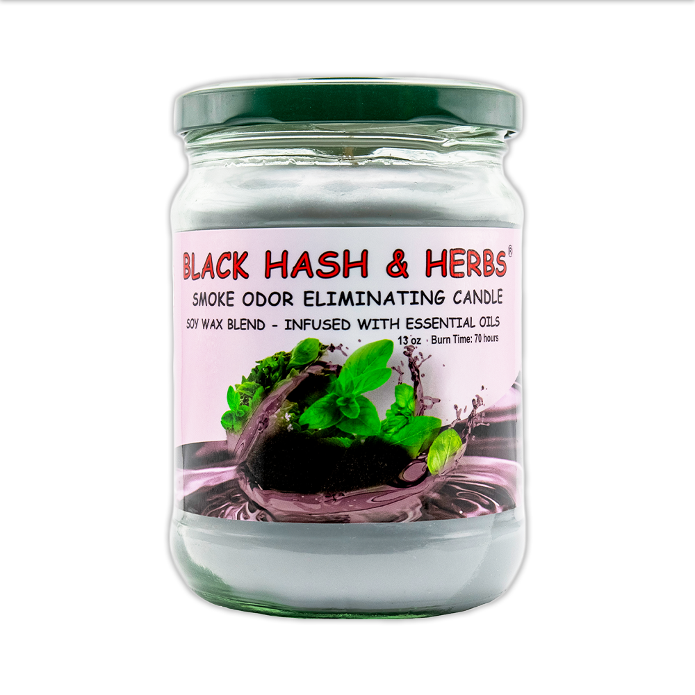BLUNTEFFECT ODOR CANDLE BLACK HASH & HERBS 13OZ