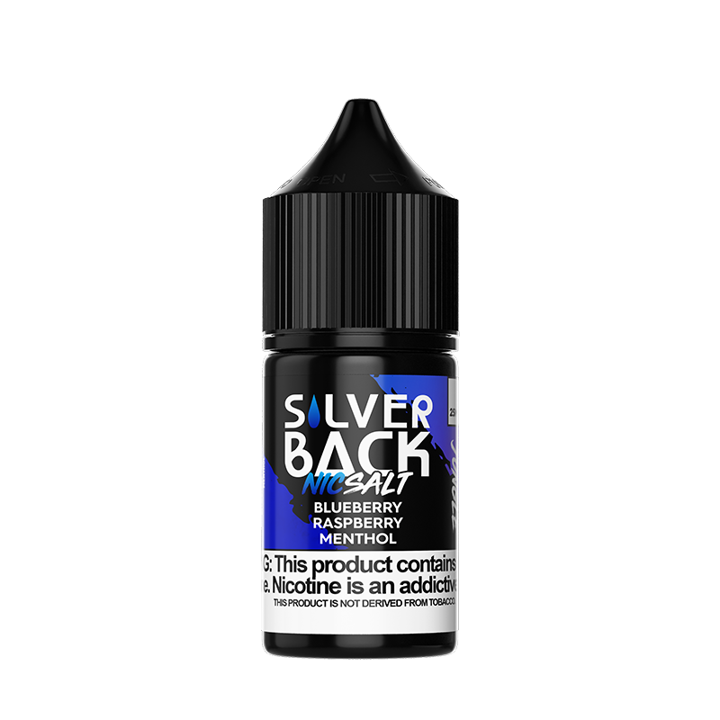SILVER BACK BLUE BLUBRY RSPBRY MENTHOL 25MG 30ML