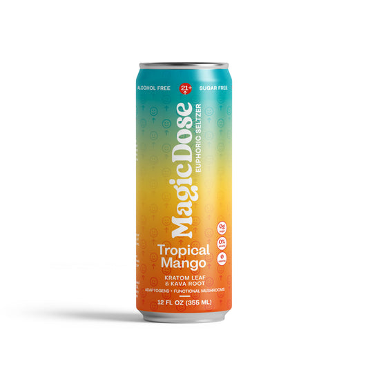 MAGIC DOSE SELTZER TROPICAL MANGO 12OZ