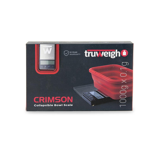 TRUWEIGH CRIMSON SCALE 1000G X 01G RED SC210