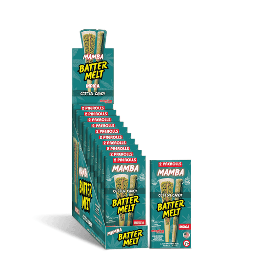 MAMBA BATTER MELT PROLL| COTTON CANDY INDICA 5GM|643556215346|PK OF 10