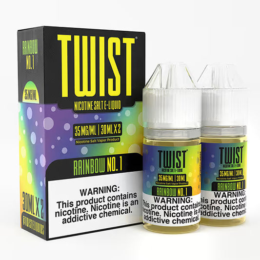TWIST E LIQUID X 2 RAINBOW NO 1 30ML 50MG