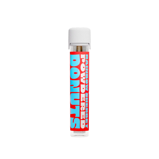 ICE KREAM POWDERED DONUT PROLL RAINBOW SHERBET 2.25GM