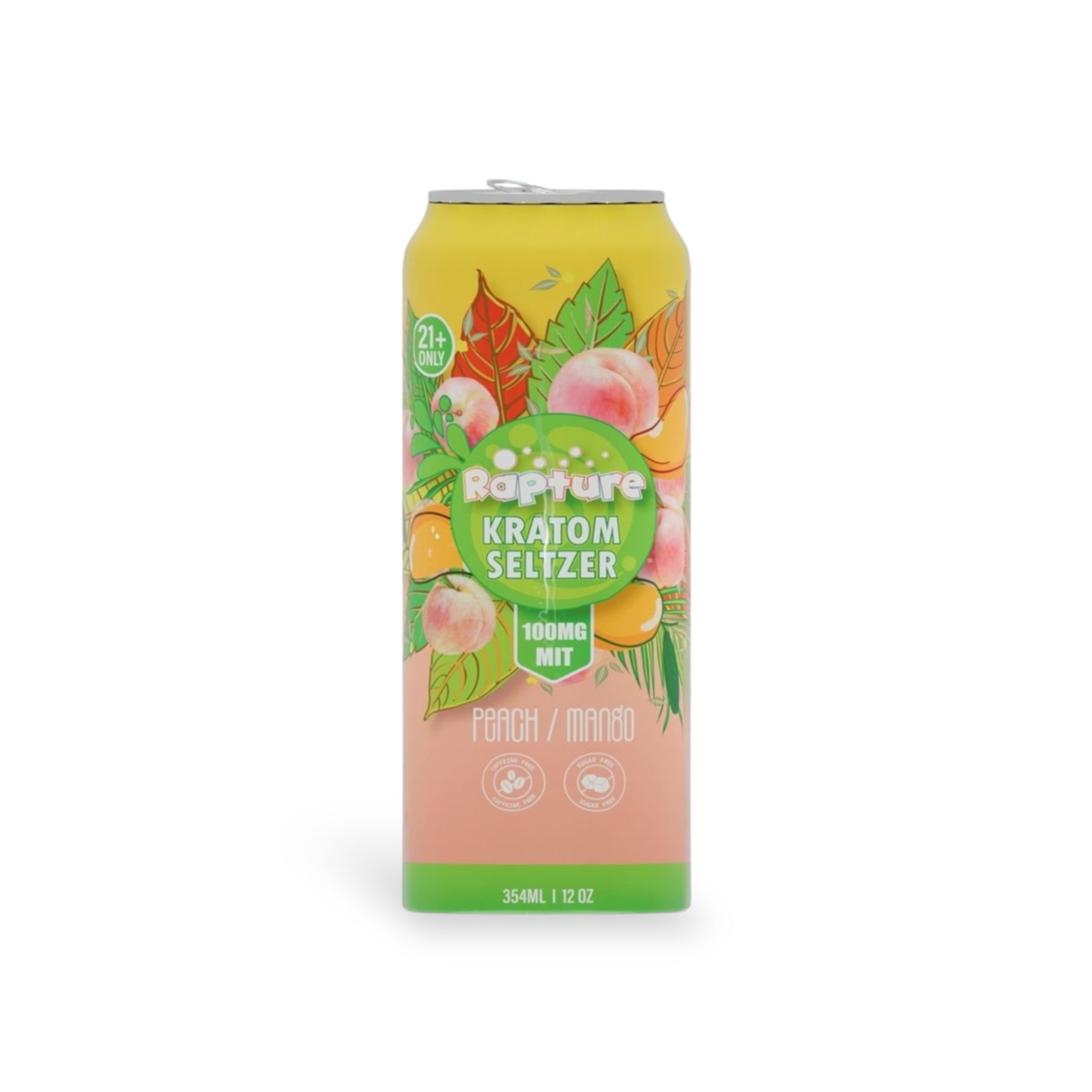 RAPTURE SELTZER MIT PEACH MANGO 12OZ 100MG