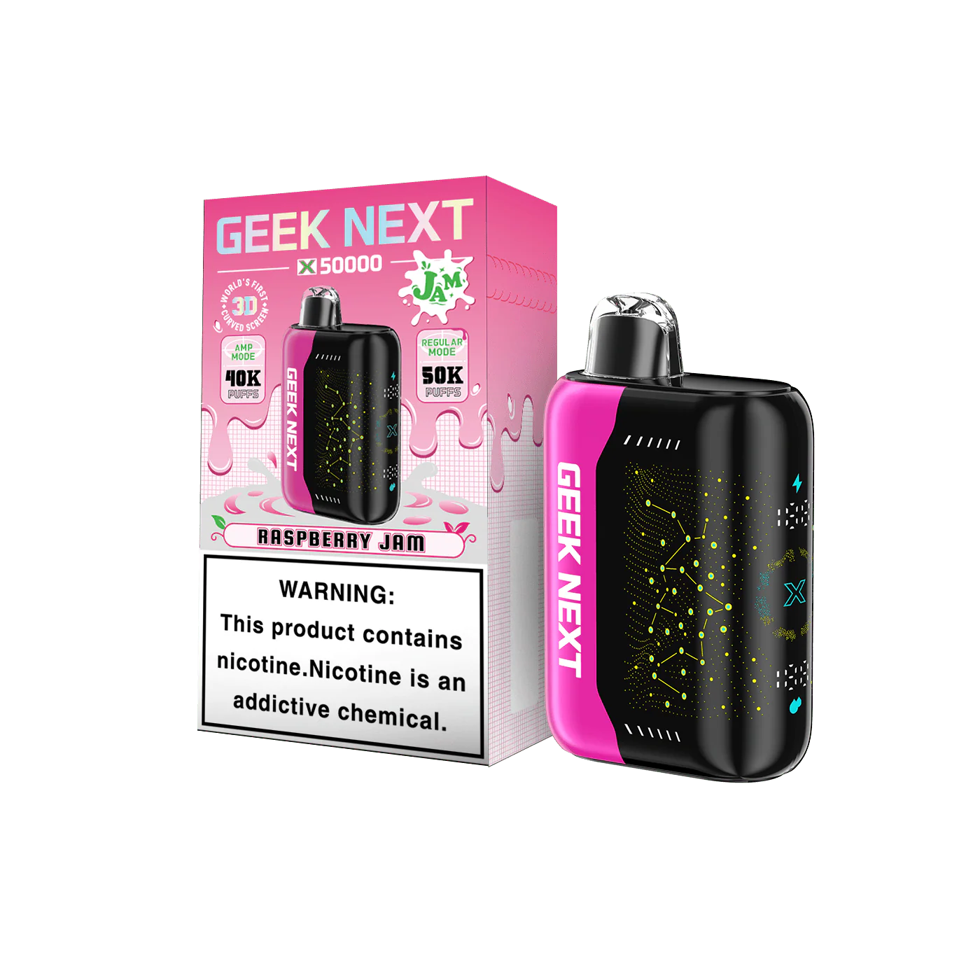 GEEK NEXT X50000 RASPBERRY JAM 50K