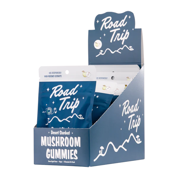 ROAD TRIP MUSHROOM GUMY GREEN APPLE 28GM