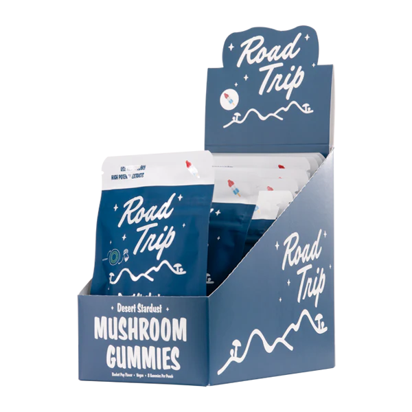 ROAD TRIP MUSHROOM GUMY ROCKET POP 28GM|721750038203|Pack Of|30