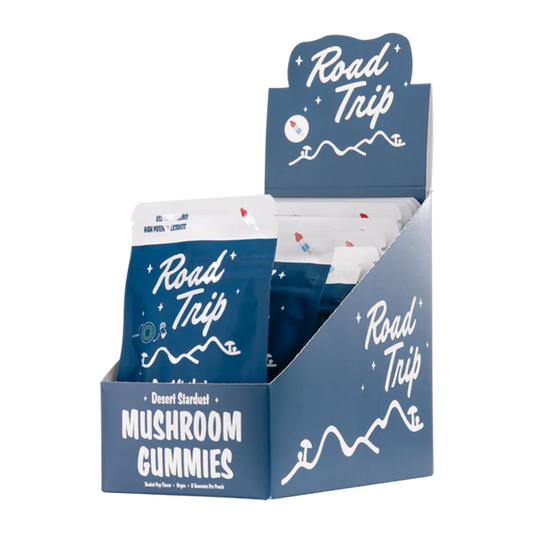 ROAD TRIP MUSHROOM GUMY ROCKET POP 28GM|721750038203|Pack Of|30
