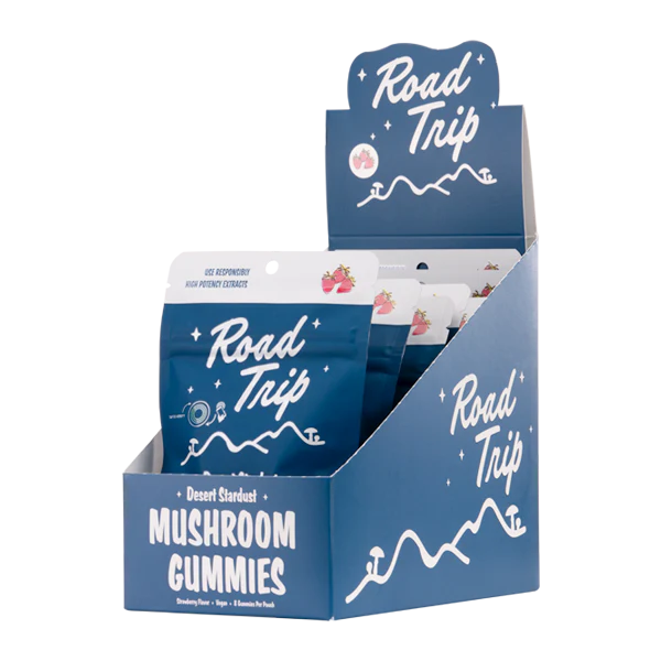 ROAD TRIP MUSHROOM GUMY STRAWBERRY CRUNCH 28GM