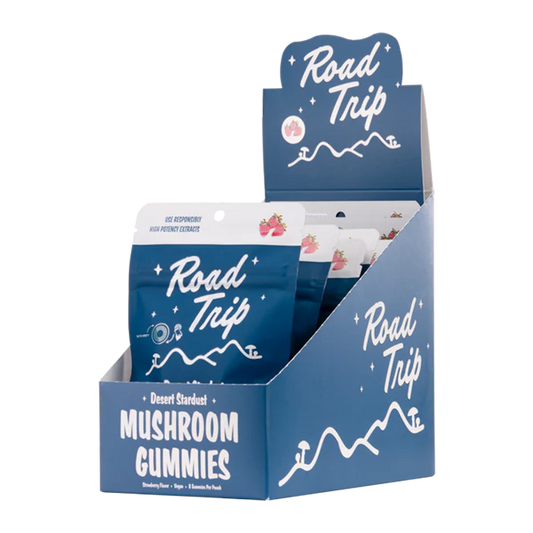 ROAD TRIP MUSHROOM GUMY STRAWBERRY CRUNCH 28GM