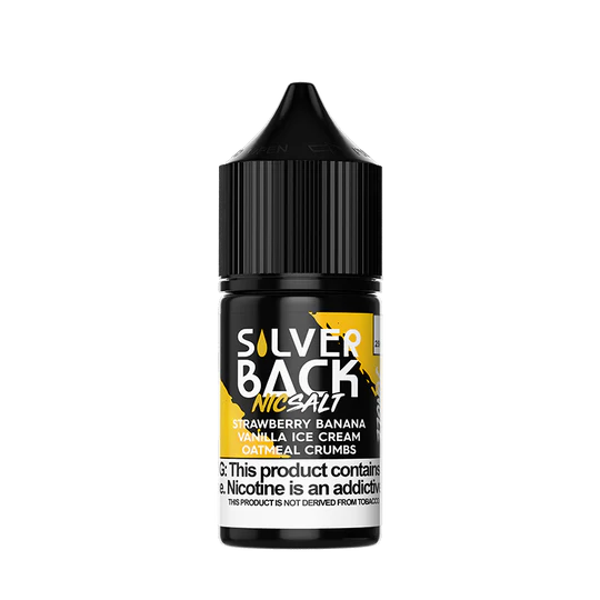 SILVER BACK STRW/BNANA VANILA ICE CREM 45MG 30ML