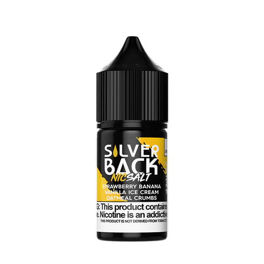 SILVER BACK STRW/BNANA VANILA ICE CRAM 25MG 30ML