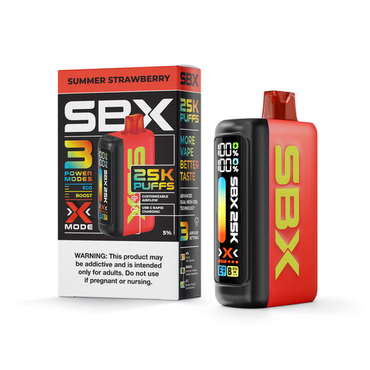 SBX 25K |SBX SUMMER STRAWBERRY 25K|810100436315|Pack of 5