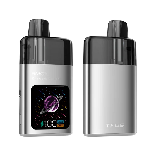 SMOK TFOS STARTER KIT SILVER 1CT