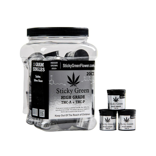 STICKY GREEN PROLL HIGH GRADE SILVER HAZE SATIVA 1G