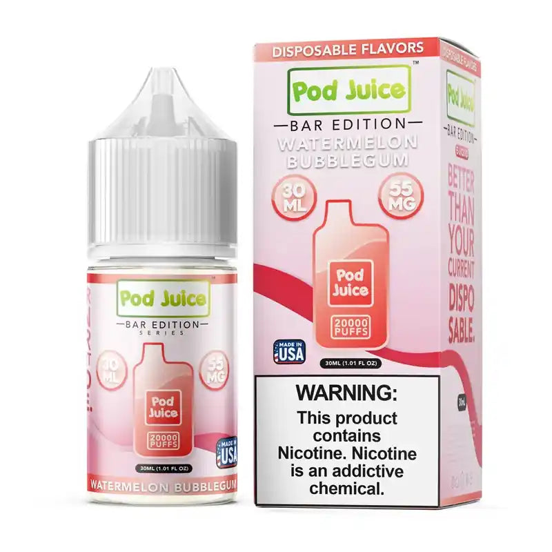 POD JUICE WATERMELON BUBBLEGUM 55MG 30ML