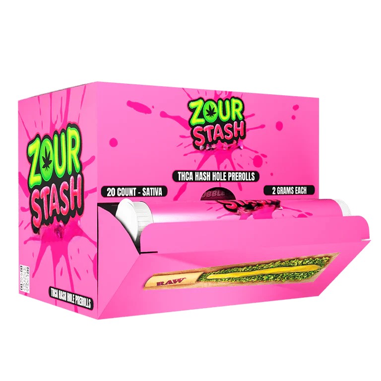 ZOUR STASH PROLL IN TUBE STRWBERY LEMNDE INDICA 2GM