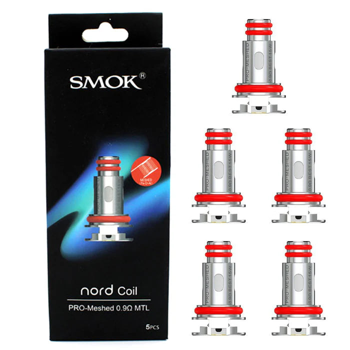 SMOK NORD PRO MESHED COIL 0.9OHM MTL 5PK