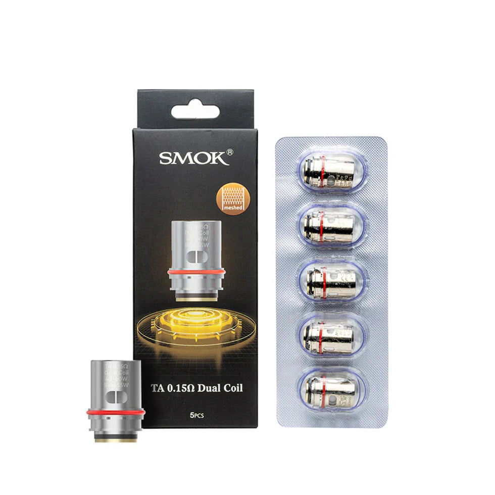 SMOK TA 0.15OHM DUAL COIL 5CT/PACK