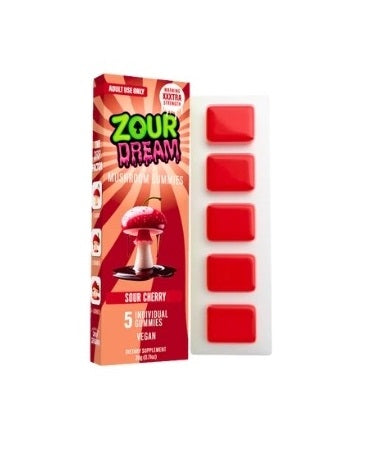 ZOUR DREAM MUSHROOM GUMMY SOUR CHERRY
