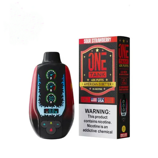ONE TANK SOUR STRAWBERRY 40K