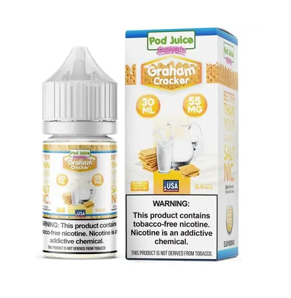 POD JUICE GRAHAM CRACKER 30ML 55MG