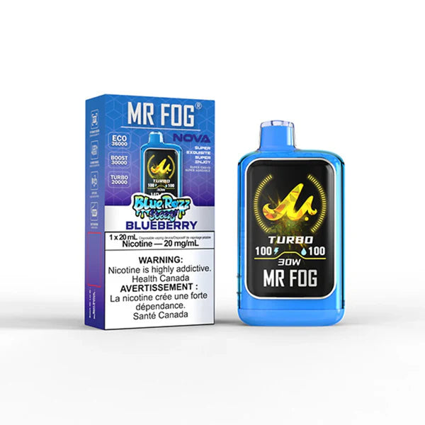 MR FOG NOVA STEEZY BLUEBERRY 36K