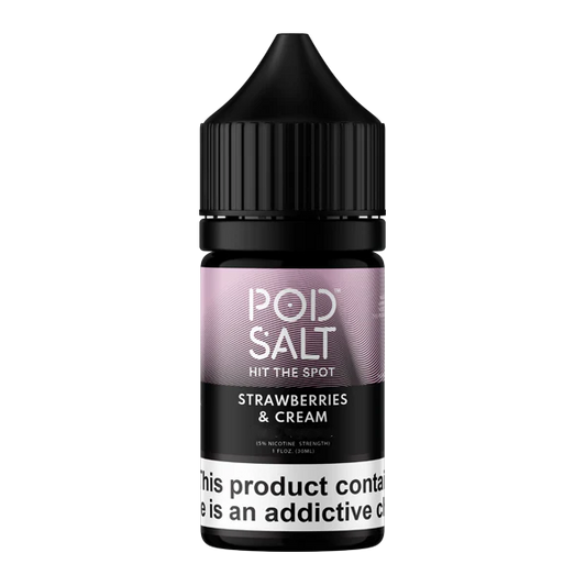 POD SALT ONYX STRAWBERRIES & CREAM 25MG 30ML