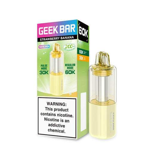 GEEK BAR MATE POD STRAWBERRY BANANA 60K