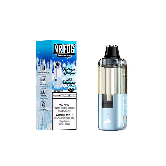 MR FOG SWITCH POD SPLASH EDTN BLUE RASPBERRY 45K