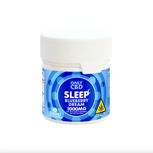 ONLY CBD SLEEP GUMMIES BLUEBERRY DREAM 1000MG