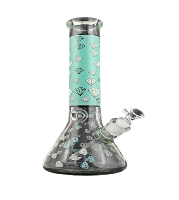 WP BEAKER BASE DIAMOND DESIGN ASSTD RMP101 14"