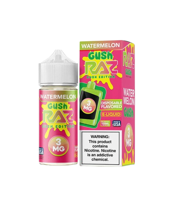 POD JUICE X RAZ WATERMELON GUSH 3MG 100ML