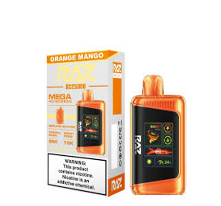 RAZ ORANGE MANGO 25K|6972866509918|Pack Of|5