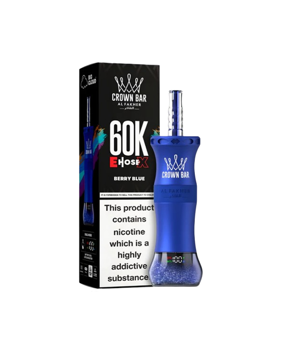 AL FAKHER CROWN BAR EHOSEX BERRY BLUE 60K