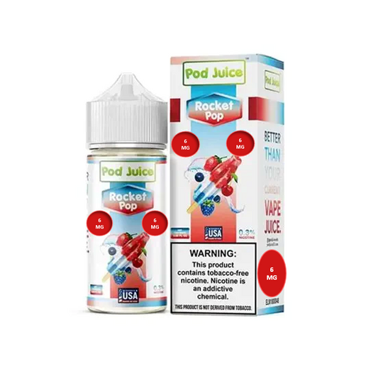 POD JUICE ROCKET POP 6MG 100ML