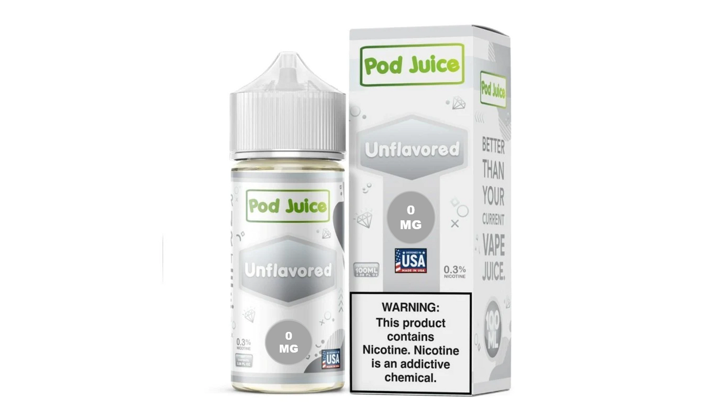 POD JUICE UNFLAVORED 0MG 100ML