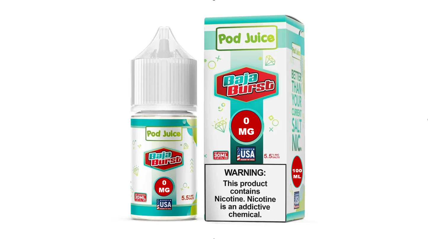 POD JUICE BAJA BURST 0MG 100ML