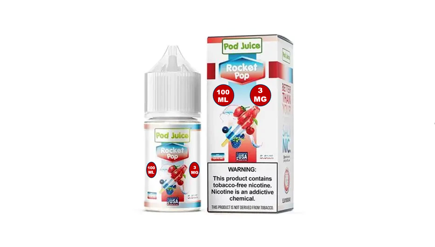 POD JUICE ROCKET POP 3MG 100ML