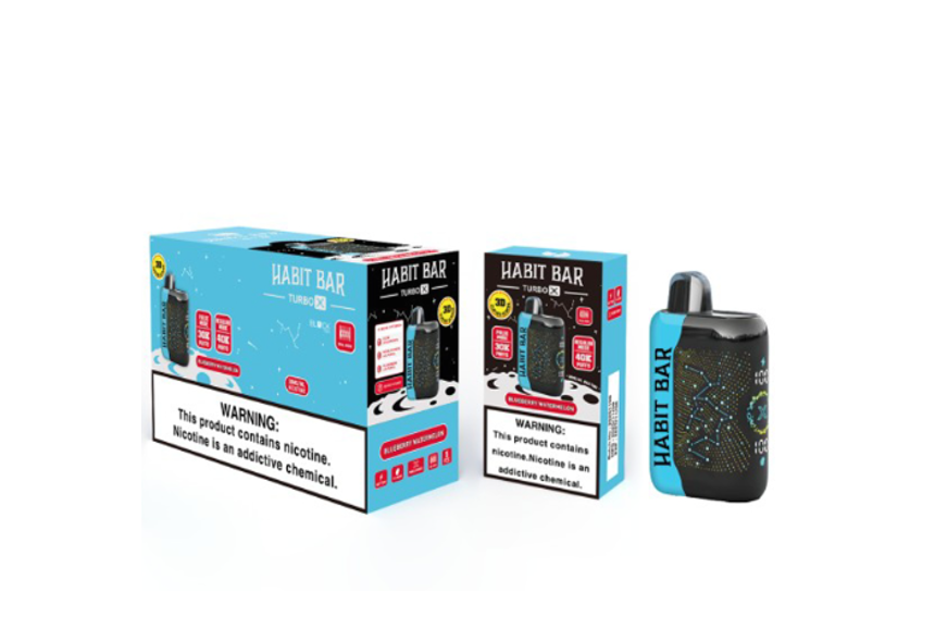HABIT BAR TURBO X BLUEBERRY WATERMELON 40K