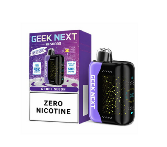 GEEK NEXT X50000 ZERO NIC GRAPE SLUSH 50K